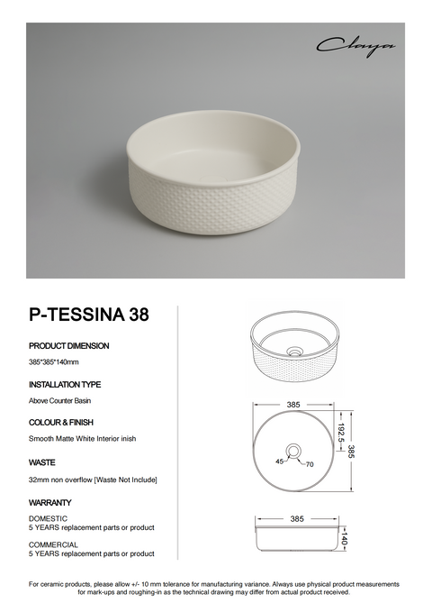 P-TESSINA38-spec