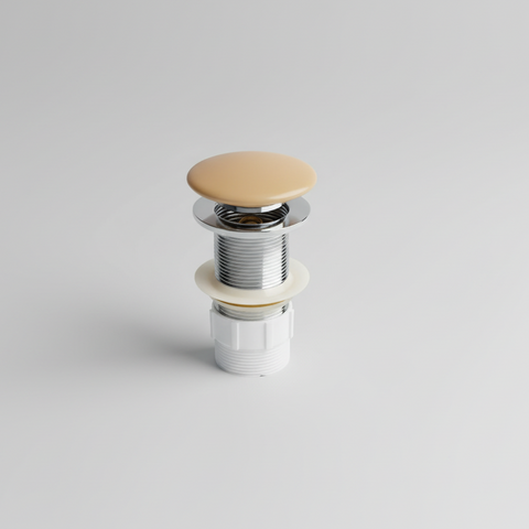 Matte Brown Pop-up waste 32 mm Non-over Flow with Matte Brown Ceramic Cap