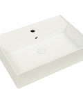 Forma 60 – Wall Hung Ceramic Basin with Overflow claya bathware
