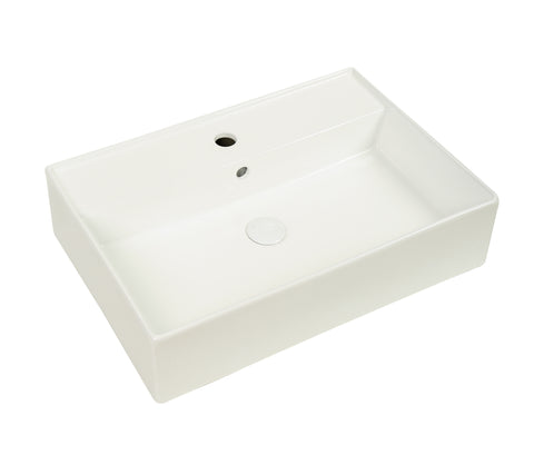 Forma 60 – Wall Hung Ceramic Basin with Overflow claya bathware
