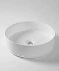 Luna-40,400mm round above counter top basin , claya bathware