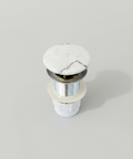 Mira Pop-up waste 32 mm Non-over Flow with Matte Carrara Ceramic Cap
