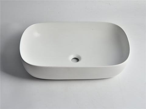 Oval Above Counter Basin 600mm Bathroom Sink