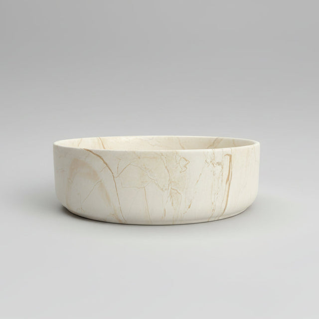 Serra-40 Above Counter Ceramic Basin Matte Stone Marble look – Claya ...